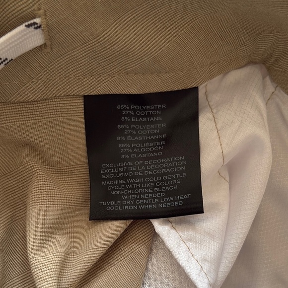 BNWT Hang Ten Men's Tan Hybrid Shorts - Picture 11 of 12